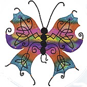 Burren Butterfly Silk Painting