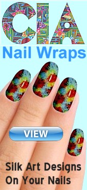 CIA Nail Wraps Silk Art Designs