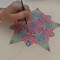 Click here to see how to silk paint with dye