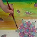 Silk Painting your Background Part 1