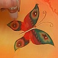 Silk Painting your Butterfly